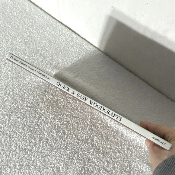 Vintage Better Homes & Garden Quick & Easy Wood Crafts Hardcover Book - Picture 8 of 11